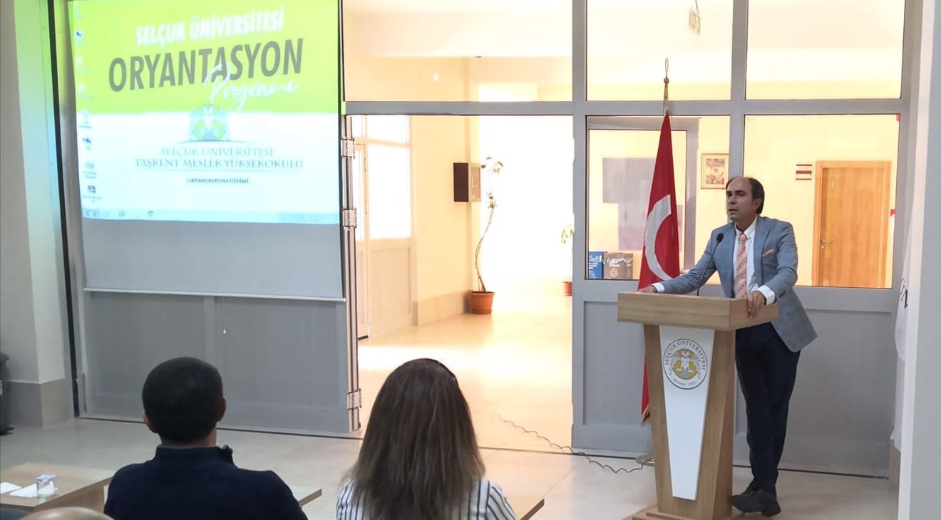 Taşkent Meslek Yüksekokulunda 'Oryantasyon Eğitimi' düzenlendi.
